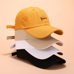Alta calidad nuevo diseño 100% algodón deportivo gorras de béisbol de 6 paneles nuevo diseño papá sombrero personalizado bordado al por mayor - Product Image 2