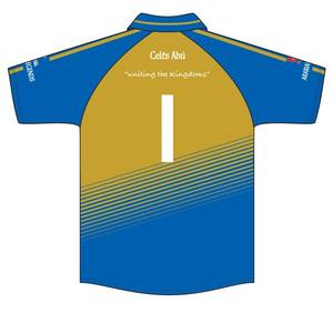 Camiseta de fútbol personalizable GAA 100% poliéster ropa de fútbol gaélico para Irlanda logotipo frontal servicio OEM disponible - Product Image 2