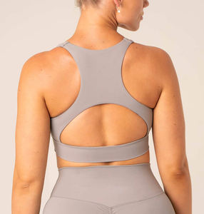 2023 New Yoga <b>Set</b> Fitness Gym Wear Padded Bra Stretchy Legging Seamless Sports <b>Underwear</b> XL Size Spandex Lining Workouts Running - Product Image 6