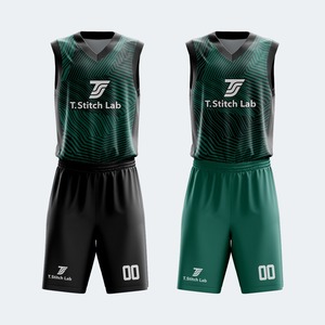 Uniforme de basket-ball réversible pour hommes de qualité supérieure, respirant, avec logo et design personnalisés, nom d'équipe personnalisé, sans manches, coupe classique - Product Image 3