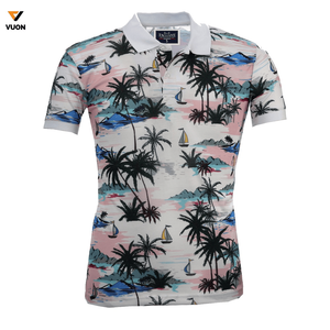 Polo de golf de poliéster 100% para hombre al por mayor, camisetas de Jersey de algodón bordadas personalizadas, camisetas informales de manga corta con diseño de respiración - Product Image 4