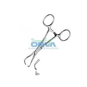 Fórceps de abrazadera de toalla médica de alta calidad Curved 4,5 "Mango de bloqueo Instrumentos quirúrgicos Fórceps de arteria dental - Product Image 4