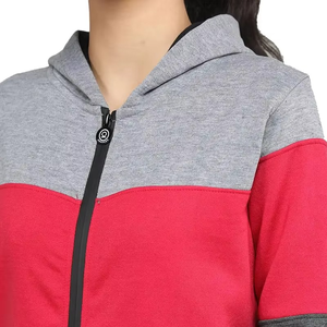 Survêtement deux pièces pour femme à capuche imprimé personnalisable en gros - Vêtements de sport décontractés tendance - Product Image 6