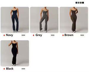 Mono Deportivo sin Mangas para Mujer, Body Elástico sin Costuras para Gimnasio, Yoga, Pilates y Ejercicio Diario - Product Image 6