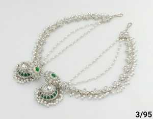 Traditionnel et à la mode dernier concepteur indien en gros bijoux de jhumka Kundan boucle d'oreille pour les femmes élégant boucle d'oreille bijoux - Product Image 4