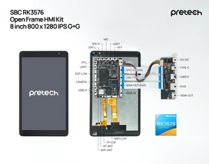 8 pouces RK3576 Module d'écran tactile à <span class=keywords><strong>cadre</strong></span> ouvert 6 TOPS NPU AI Vidéo Industrial HMI Display Smart Security Door Access Touch Panel - Product Image 4