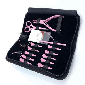 Kit de pinces d'extension de cheveux en acier inoxydable kit de pinces d'extension de cheveux en acier inoxydable nouvelle arrivée de vente chaude - Product Image 2