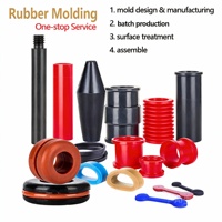 Pieza de Plástico de Poliuretano Personalizada de Fábrica, Bujes de Elastómero de Poliuretano Termoplástico, Producto de Goma No Estándar
