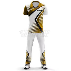 Cómodos pantalones cortos de talla grande manga hombres uniforme de Cricket ropa deportiva al aire libre uniforme de Cricket para la venta - Product Image 3