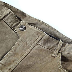 Pantalones vaqueros ajustados de calidad superior para hombre, con estilo, cómodos, duraderos, informales, de cintura media, rectos, servicio OEM - Product Image 4