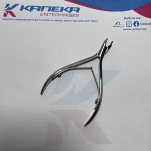 Kaneka Pince à cuticules à tête ronde en acier inoxydable de qualité allemande professionnelle Vente en gros Pince à ongles à cuticules pointues OEM disponible - Product Image 2