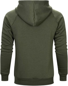 Sudadera con Capucha de Invierno para Hombre, Manga Larga, Corte Regular, 100% Algodón, Talla Grande, Antiencogimiento, Tejido de Punto, Sudadera Deportiva - Product Image 5
