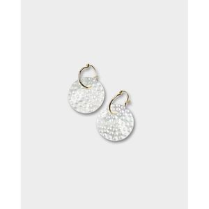 Pendientes Colgantes de Perlas, Diamantes y Gotas de Agua con Forma de Corazón y Luna para Regalo de Boda - Product Image 1