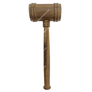 MASONIC WOODEN <b>GAVEL</b> WITH BASE - FREEMASON <b>GAVELS</b> - Product Image 6