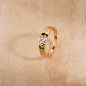 Anillo de Compromiso de Diamante Crecido en Laboratorio, Joyería Fina de Aniversario, Chapado en Plata, Oro Sólido, 14K - Product Image 2