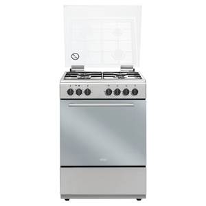 Horno Eléctrico De Longhi DL664EX y Cocina de Gas de 4 Zonas, Acero Inoxidable, Clase A (60x60x85cm) - Product Image 1