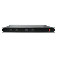 Decodificador de Audio y vídeo, módulos de decodificación H.265, H.264, IP, SRT, 1/2/3/4 canales, HDMI, HDMI, VGA, SDI, 1 ud.