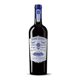 Organic Merlot Rubicone Appassimento IGT Red <b>Wine</b> 750ml Rich Appassimento 6 Bottles Per Box Terre Cevico - Product Image 2