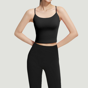 Nuevo diseño de conjuntos de Yoga para mujer, chaqueta ajustada de alta calidad, traje de entrenamiento, mallas activas, conjuntos de Fitness para gimnasio de 2 piezas - Product Image 4