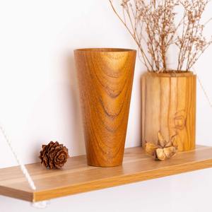 Tasse à boisson en acacia à prix compétitif meilleure vente tasses en bois pour eau potable avec logo personnalisable - Product Image 3