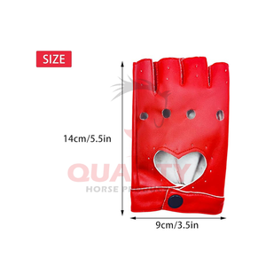 Gants de danse demi-doigt les plus vendus Gants Mighty Grip pour Pole Dancing Dancing Gants demi-doigt en cuir à vendre - Product Image 6