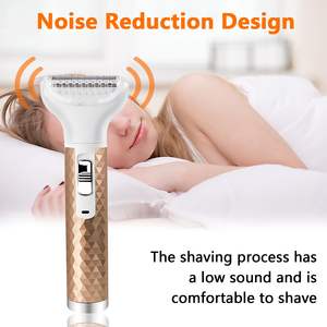 Depiladora Eléctrica para Mujer, Afeitadora para Rostro y Cuerpo, Carga USB, Máquina de Depilación para Zonas Íntimas, Uso Doméstico - Product Image 5