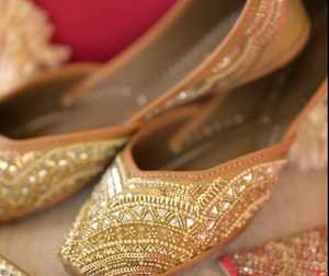 Designer Trendy Embroidery Juttis Luxury Indian Shoes with <b>Cushioning</b> Breathable and Stylish Steel Toe Anti-Slip Fashionable - Product Image 3