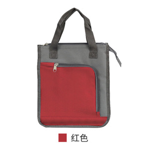 Grand sac isotherme en aluminium robuste avec fermeture éclair 22x12x26cm, portable pour les activités de plein air et le shopping - Product Image 3