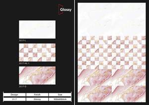 กระเบื้องเซรามิคลายดิจิตอลขนาด300X600มม. กระเบื้องผนังลายผนังกระเบื้องภายนอกสำหรับผนังผู้ผลิตอินเดีย - Product Image 6