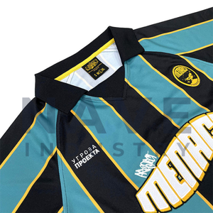 Camiseta de Fútbol Retro Personalizada OEM con Cuello Polo para Hombre - Product Image 4