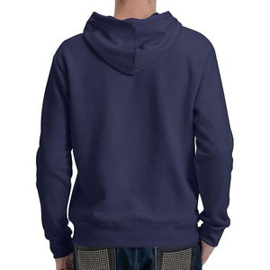 Adulto Tri-Blend Fleece Pullover Sudadera con capucha Hombres Sudadera de cuello redondo, Tri-Blend French Terry Hoodies - Product Image 3