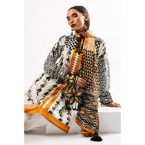 Conjunto de traje de 3 piezas estampado para mujer con dupatta CL-62089 - Product Image 5