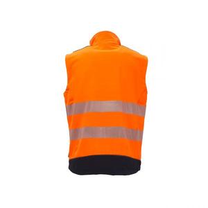 Ropa de Seguridad Reflectante, Chaleco Dany Orange Fluo en Tela Softshell, para Hombre y Mujer, 2017 - Product Image 5