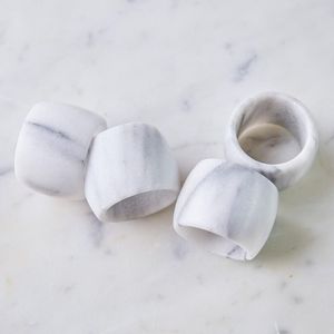 Anillo de Servilleta de Mármol Minimalista Personalizable para una Mesa de Comedor Elegante que Brinda una Elegancia Sutil y una Utilidad Práctica en la Mesa - Product Image 3