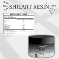 Résine de Shilajit 1,76 OZ (50G) Extrait minéral naturel pour une santé optimale