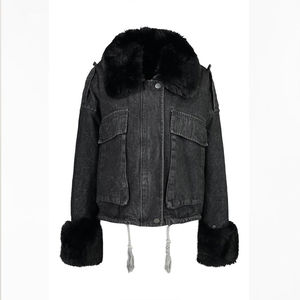 Chaqueta Vaquera para Mujer 2025, Precio Económico al por Mayor, Forro de Algodón Transpirable, Manga Larga, Estilo Vintage, Personalizable - Product Image 6