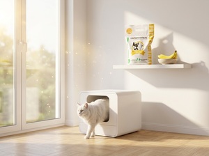 SafeBanana Eco-Friendly Natural Pet <b>Litter</b> 2.5kg Yellow - Product Image 3