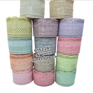 Garniture en dentelle brodée florale de luxe sur mesure pour vêtements de mariée et de couture. Idéal pour les garnitures de vêtements, bordures de saree, vêtements de mariée - Product Image 1