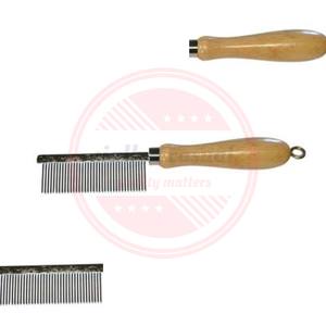 Deshedding <b>Pet</b> <b>Grooming</b> Supplies and Comb Brush Tools for <b>Pets</b>| Wholesale Wooden Handle <b>Grooming</b> Combs - Product Image 4