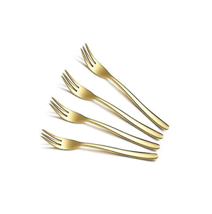 Utensilios de aspecto elegante Cubiertos Tenedor de latón Cuchara Cucharas de aspecto de diseñador Cubiertos Tenedores Cuchara Diseño único Venta caliente - Product Image 5