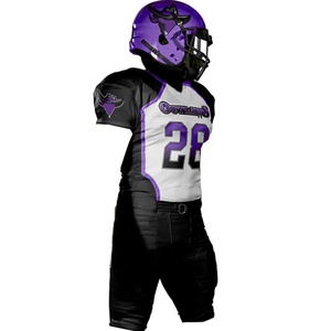 Uniforme de Fútbol Americano Personalizado al por Mayor, Uniformes 7v7, Estilo Jersey de Fútbol Americano, Conjunto de Compresión para Entrenamiento de Jugadores Juveniles 7v7 - Product Image 2