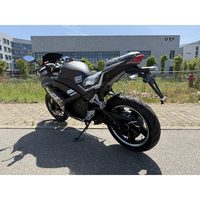 Moto de course électrique TIKING 3000W 72V120Ah avec une vitesse de 80-100 km/h et des pneus de 17 pouces