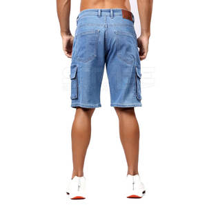 Créez Votre Propre Logo – Short en Jean Décontracté pour Homme, Meilleure Vente, 100% Coton, Écologique, Séchage Rapide, Respirant, Haute Qualité, Faible MOQ - Product Image 2