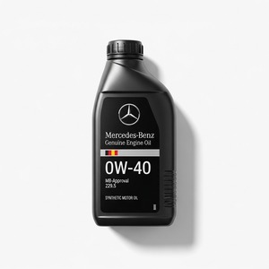 Precio de descuento Mercedes Benz 0W40 Aceite de motor sintético completo MB 2295 Aceite de motor de alto rendimiento aprobado por OEM - Product Image 1