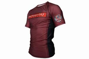 T-shirt Rashguard de surf à manches courtes pour homme 2026 – Respirant, anti-UV, écologique, pour BJJ et MMA, compression UPF50+ - Product Image 4