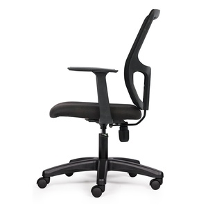 HOM1021-02 Chaise de bureau contemporaine pivotante avec dossier en maille, ergonomique, réglable en hauteur, en tissu, pour atelier, en plastique - Product Image 2