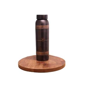 Pure Copper Water <b>Bottle</b> Handcrafted Ayurvedic <b>Drinking</b> <b>Bottle</b> for Daily Wellness - Product Image 2