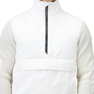 Pull à demi-zip pour homme Performance Design hybride tricoté Manches longues Haut décontracté actif Léger - Product Image 6