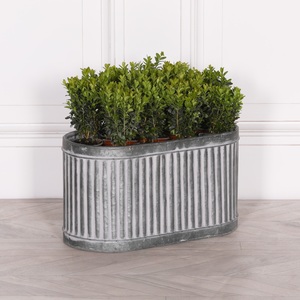 Jardinera de metal texturizado para decoración del hogar en el mejor precio de la India - Product Image 4