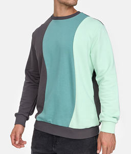 Fabricante de Ropa, Sudadera al por Mayor, Mezcla de Algodón de Alto Gramaje, Cuello Redondo, Sudadera con Capucha para Hombre - Product Image 4